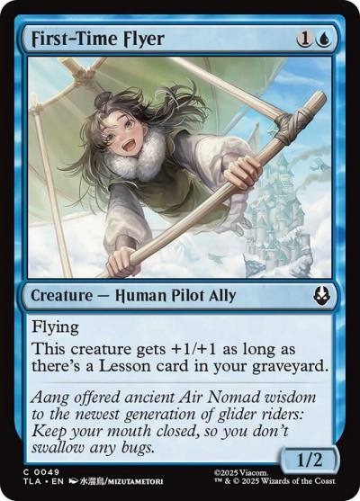 First-Time Flyer TLA-49 Avatar: The Last Airbender Magic card