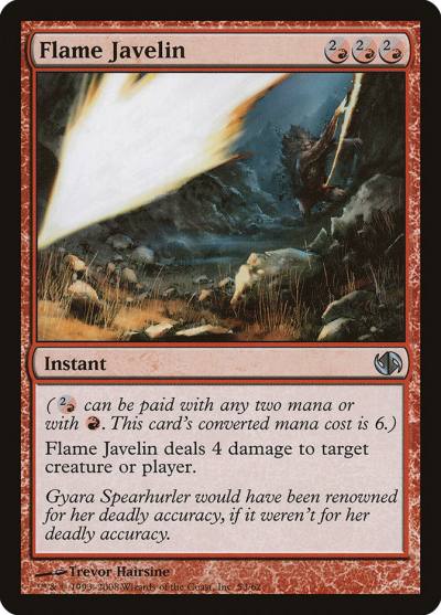 Flame Javelin DD2-53 Duel Decks: Jace vs. Chandra Magic card