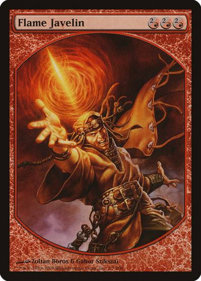 Flame Javelin P09-2 Magic Player Rewards 2009 Magic card