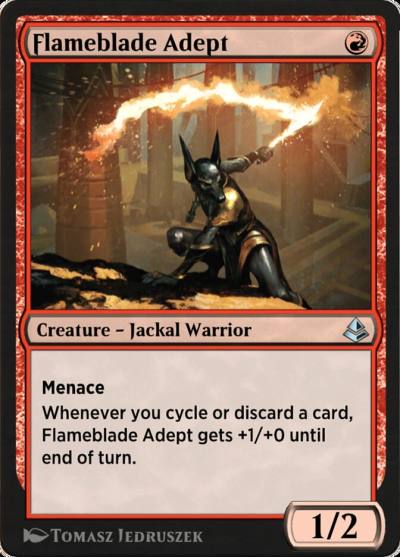 Flameblade Adept HA4-12 Historic Anthology 4 Magic card