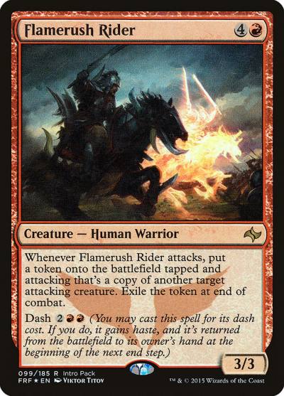 Flamerush Rider PFRF-99 Fate Reforged Promos Magic card