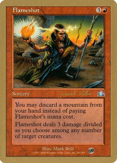 Flameshot WC00-JK90SB World Championship Decks 2000 Magic card