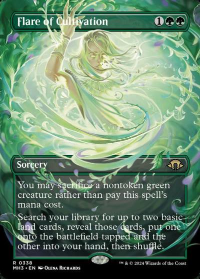 Flare of Cultivation MH3-338 Modern Horizons 3 Magic card