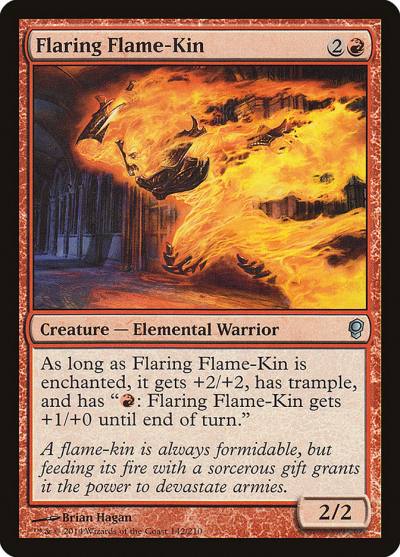Flaring Flame-Kin CNS-142 Conspiracy Magic card
