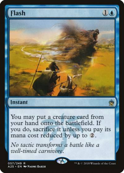 Flash A25-57 Masters 25 Magic card