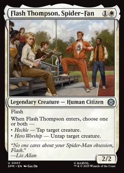 Flash Thompson, Spider-Fan SPM-7 Marvel's Spider-Man Magic card