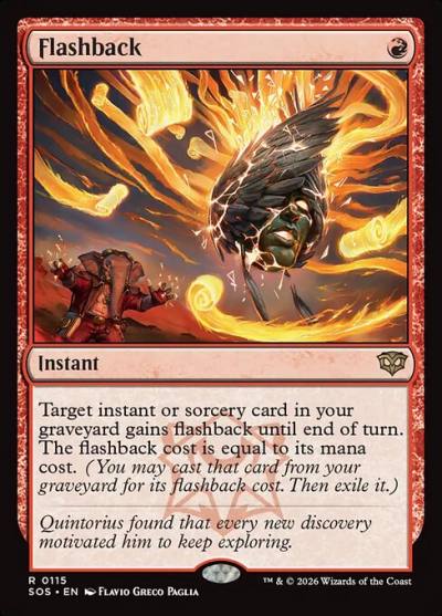 Flashback SOS-115 Secrets of Strixhaven Magic card