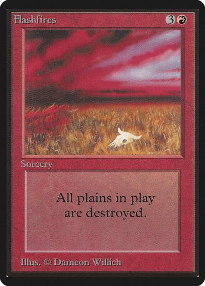 Flashfires LEB-152 Limited Edition Beta Magic card