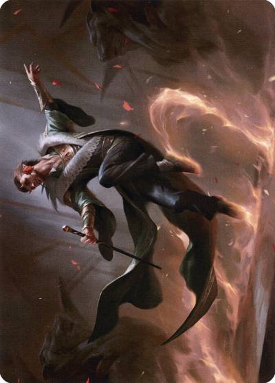 Fleetfoot Dancer // Fleetfoot Dancer ASNC-26 New Capenna Art Series Magic card