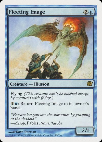 Fleeting Image 9ED-78 Ninth Edition Magic card