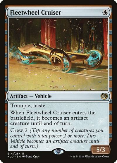 Fleetwheel Cruiser KLD-214 Kaladesh Magic card