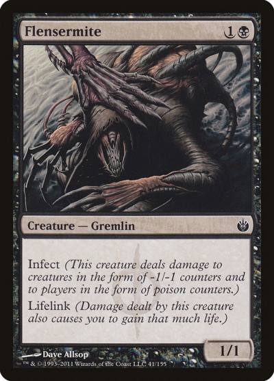 Flensermite 41 Mirrodin Besieged Magic card