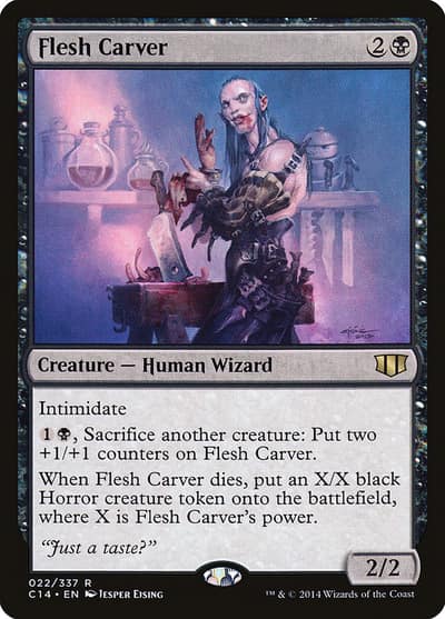 Flesh Carver 22 Commander 2014 Magic card