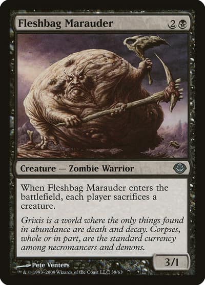 Fleshbag Marauder DDD-38 Duel Decks: Garruk vs. Liliana Magic card