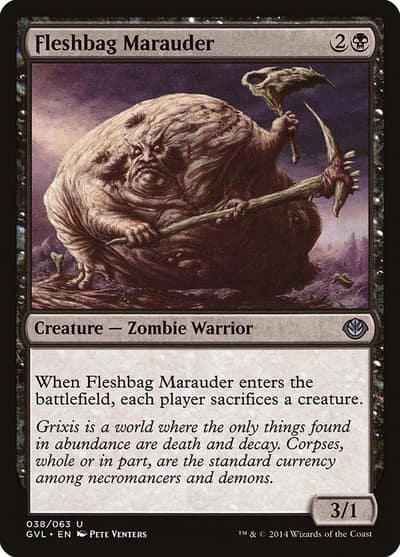 Fleshbag Marauder GVL-38 Duel Decks Anthology: Garruk vs. Liliana Magic card