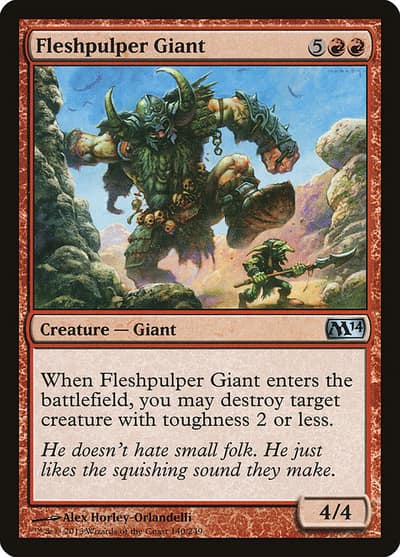 Fleshpulper Giant M14-140 Magic 2014 Magic card