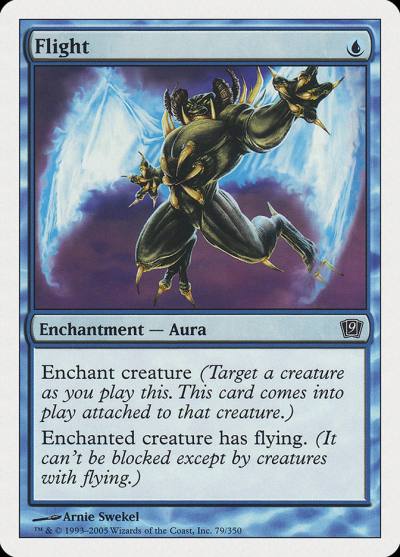 Flight 9ED-79 Ninth Edition Magic card