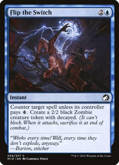 Flip the Switch MID-54 Innistrad: Midnight Hunt Magic card