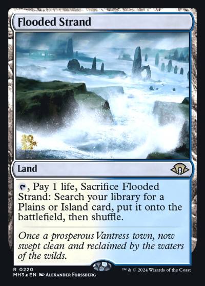 Flooded Strand PMH3-220S Modern Horizons 3 Promos Magic card