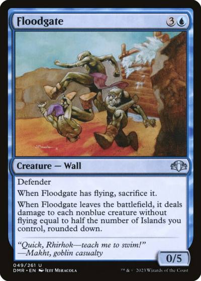 Floodgate DMR-49 Dominaria Remastered Magic card