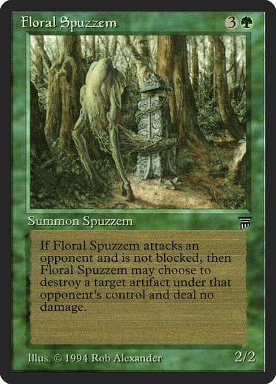 Floral Spuzzem 187 Legends Magic card