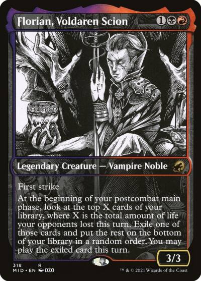 Florian, Voldaren Scion MID-318 Innistrad: Midnight Hunt Magic card