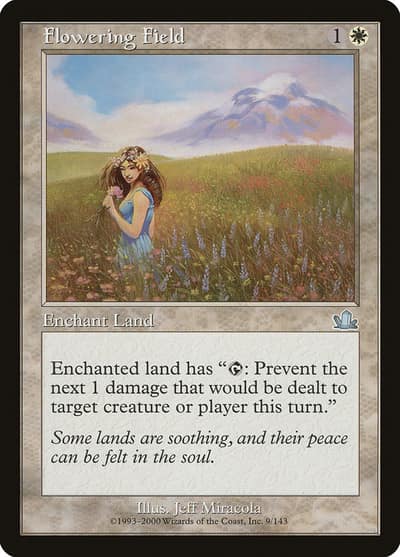 Flowering Field PCY-9 Prophecy Magic card