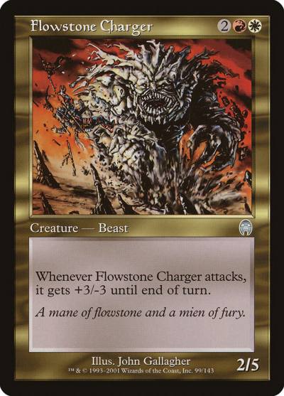 Flowstone Charger APC-99 Apocalypse Magic card