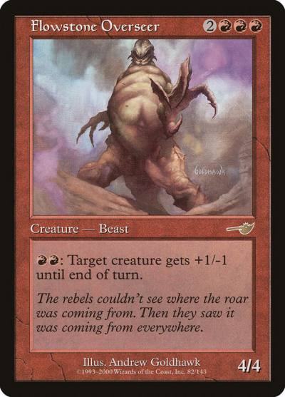 Flowstone Overseer 82 Nemesis Magic card