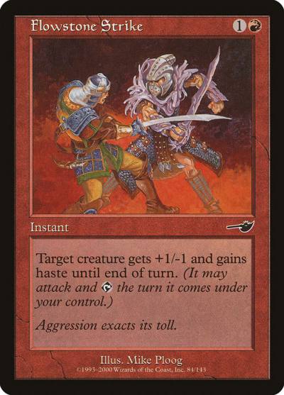 Flowstone Strike NEM-84 Nemesis Magic card