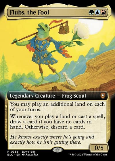 Flubs, the Fool 356 Bloomburrow Commander Magic card