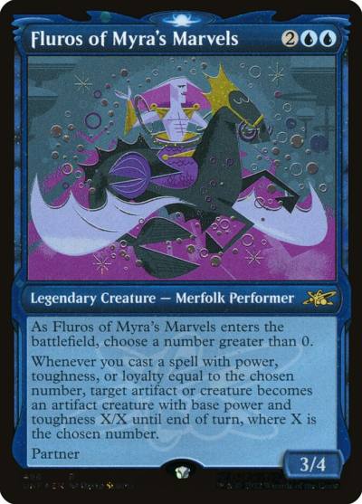 Fluros of Myra's Marvels UNF-498 Unfinity Magic card