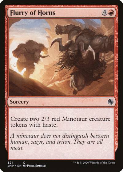 Flurry of Horns JMP-321 Jumpstart Magic card