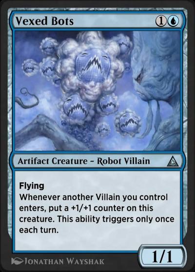 Flying Octobot OM1-47 Through the Omenpaths Magic card