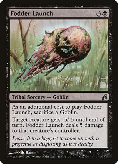 Fodder Launch 114 Lorwyn Magic card