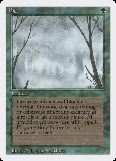 Fog 3ED-195 Revised Edition Magic card
