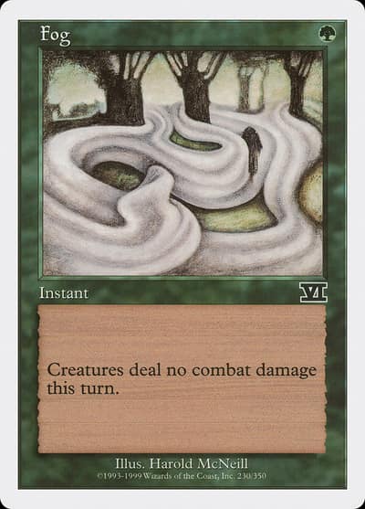 Fog 6ED-230 Classic Sixth Edition Magic card