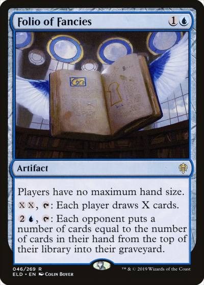Folio of Fancies ELD-46 Throne of Eldraine Magic card