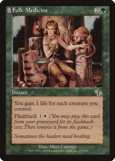 Folk Medicine JUD-115 Judgment Magic card
