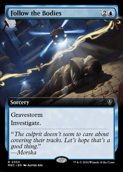 Follow the Bodies MKC-333 Murders at Karlov Manor Commander Magic card