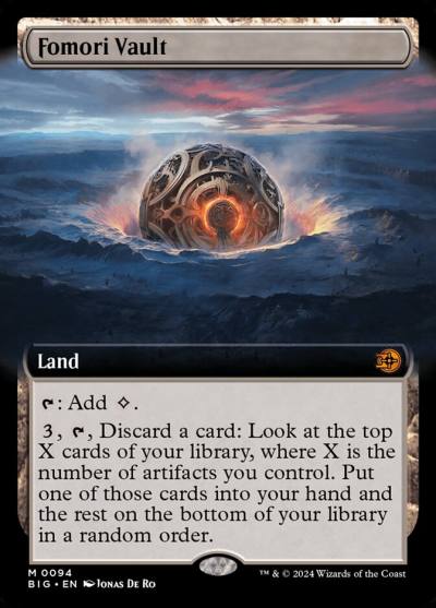 Fomori Vault BIG-94 The Big Score Magic card