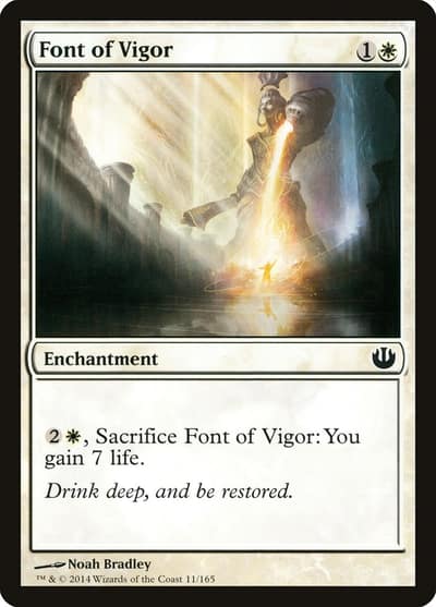 Font of Vigor JOU-11 Journey into Nyx Magic card