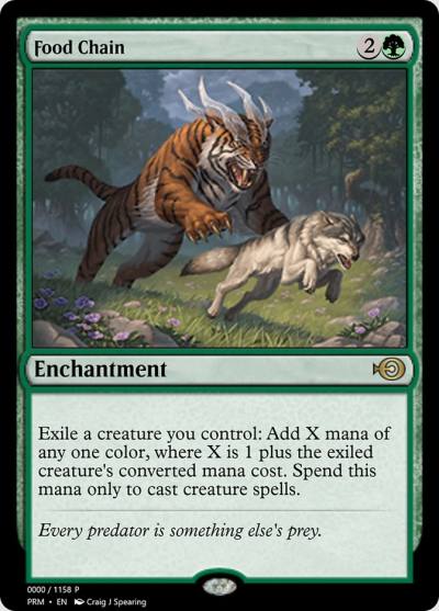 Food Chain PRM-69947 Magic Online Promos Magic card