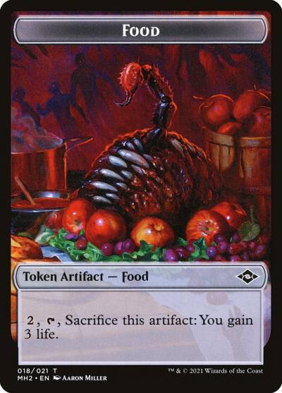Food TMH2-18 Modern Horizons 2 Tokens Magic card