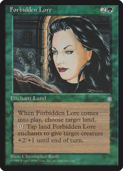Forbidden Lore ICE-236 Ice Age Magic card