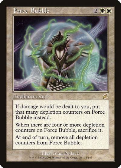 Force Bubble SCG-14 Scourge Magic card