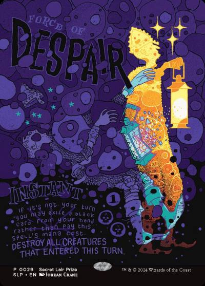 Force of Despair SLP-29 Secret Lair Showdown Magic card