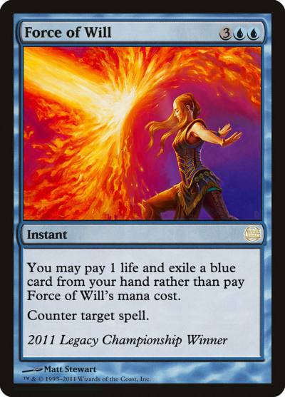 Force of Will OLGC-2011 Legacy Championship Magic card
