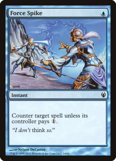Force Spike DDJ-14 Duel Decks: Izzet vs. Golgari Magic card