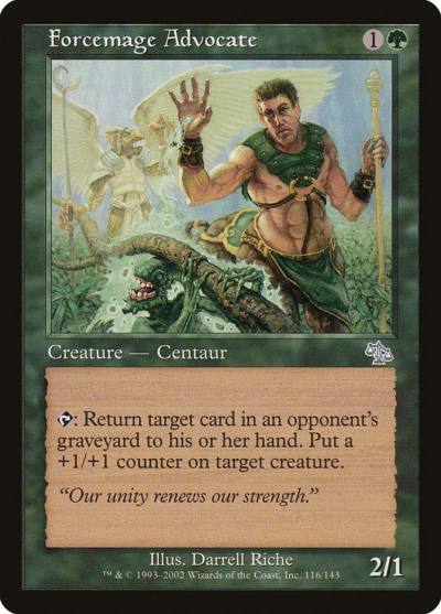 Forcemage Advocate 116 Judgment Magic card